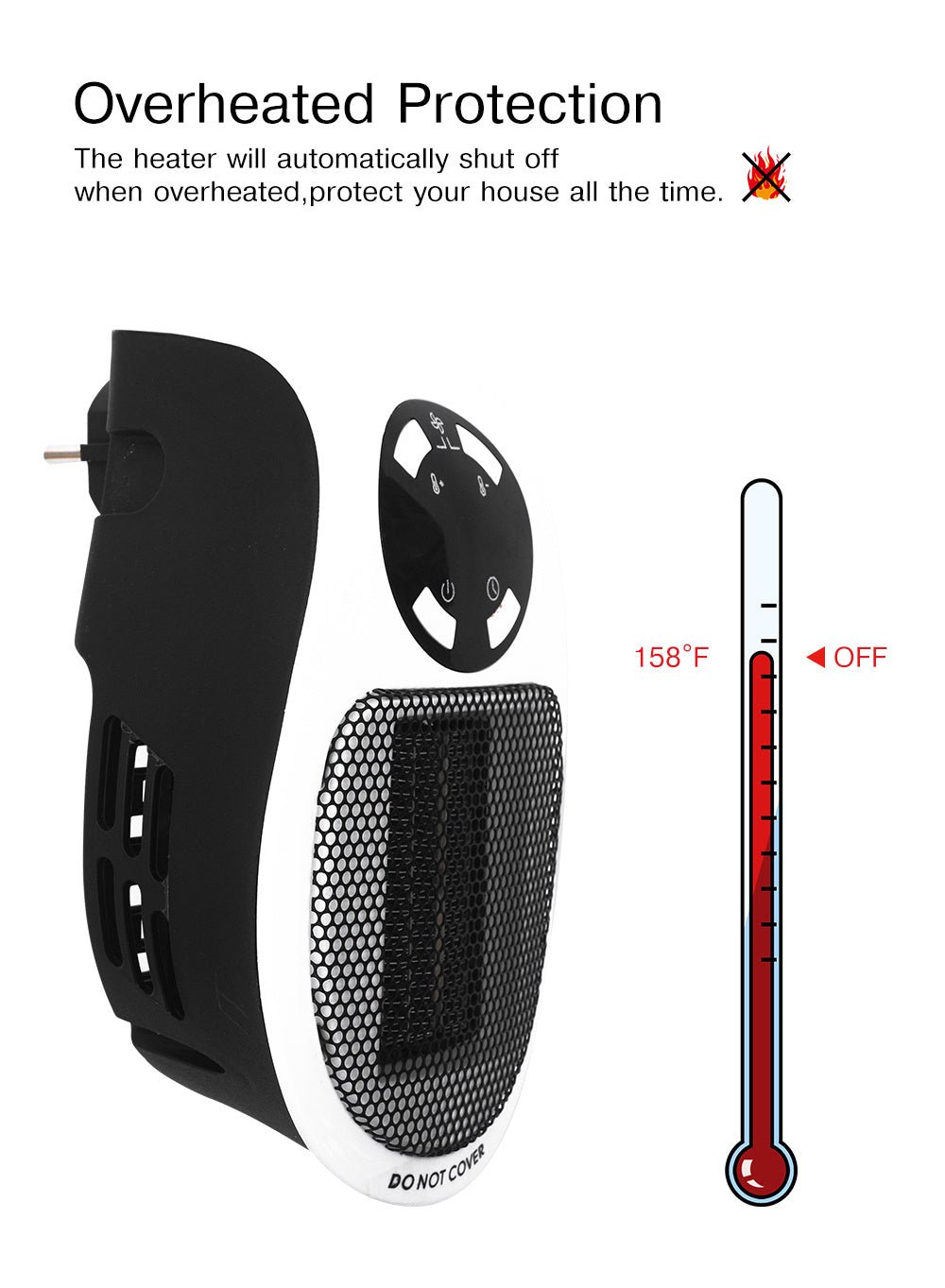 Multifunctional Heater For Desktop Office