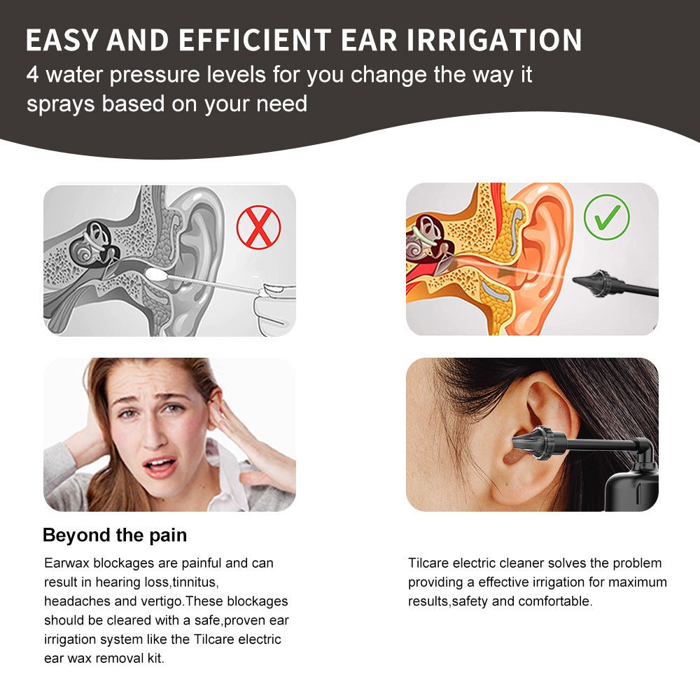 Three Types Of Nozzle Spray Earwax Accumulation Intelligent Ear Punch